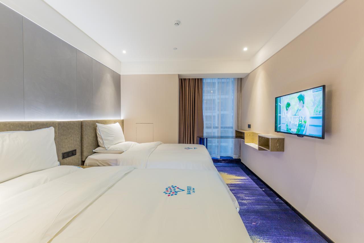 Lifu Hotel Wankel Jiang Tai Road Metro Station Branch Kanton Exterior foto