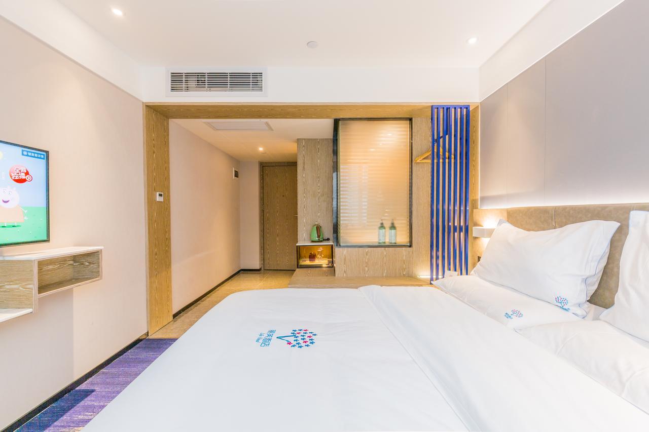 Lifu Hotel Wankel Jiang Tai Road Metro Station Branch Kanton Exterior foto