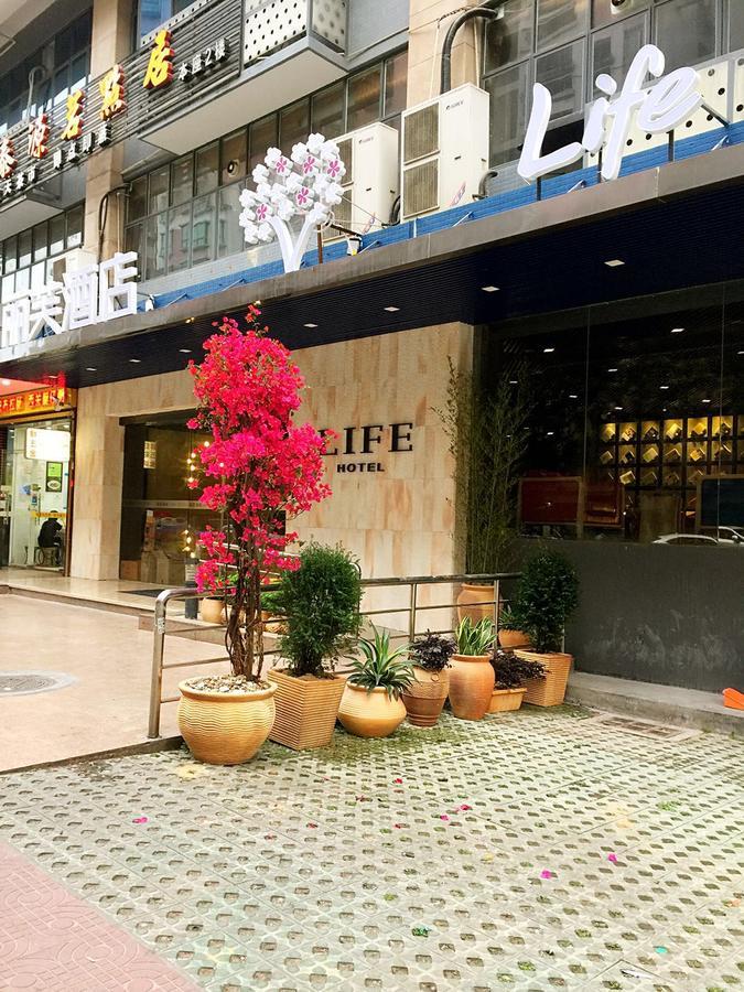 Lifu Hotel Wankel Jiang Tai Road Metro Station Branch Kanton Exterior foto