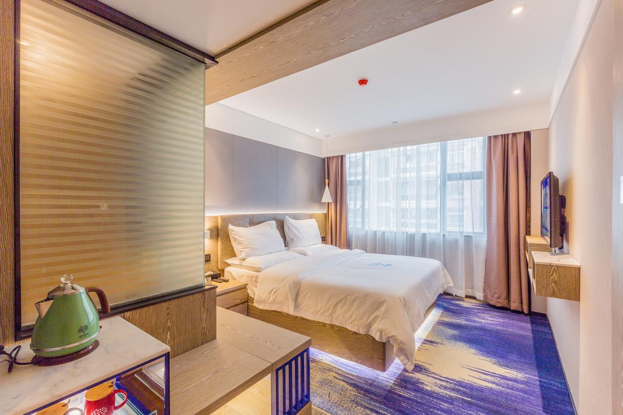 Lifu Hotel Wankel Jiang Tai Road Metro Station Branch Kanton Exterior foto